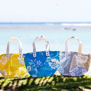 Exclusive Dean & Deluca Hibiscus 3 Way Tote Bag - Full Set of 3